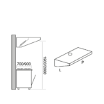 Afzuigkap schuinmodel | 3000x1100x400 mm - Afbeelding 3