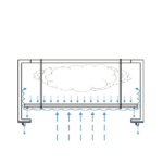 Condenskap 1200x1200x400 mm - Afbeelding 2