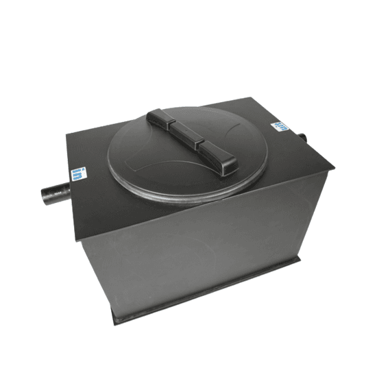 HDPE vetafscheider 0.5 ltr./sec.