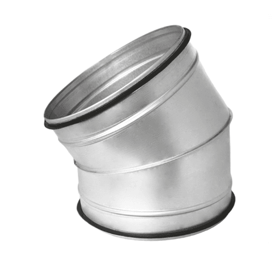 Ronde spiro bocht 30° Ø 630 mm voor spirobuis