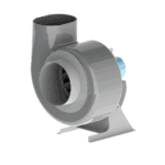 Rotodyne ventilator CV-400/1 | 5000 m3/h | Ø 400 mm