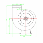 Rotodyne ventilator CV-315/1 | 4000 m3/h | Ø 315 mm - Image 3