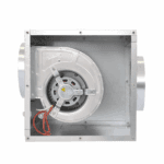 Stalen box met inspectieluik | 4250 m3/h | Ø 355 mm - Afbeelding 5