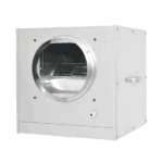 Stalen box met inspectieluik | 4250 m3/h | Ø 355 mm