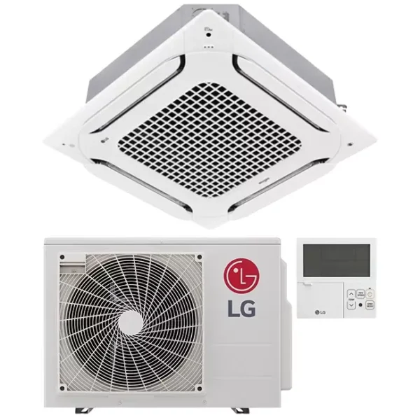 LG Cassette airco met afdekplaat CT18F-S R32 5,0 kW set