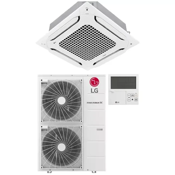 LG Cassette airco met afdekplaat UT60F-S R32 14,6 kW set