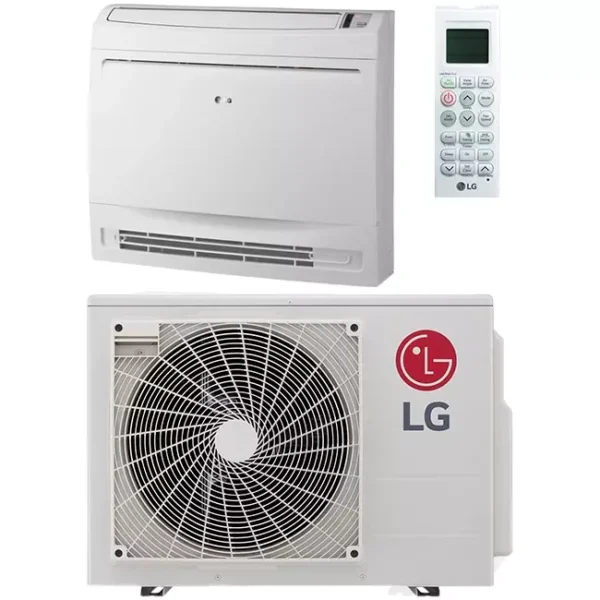 LG Console Inverter wand airco UQ18-S R32 5,0 kW set