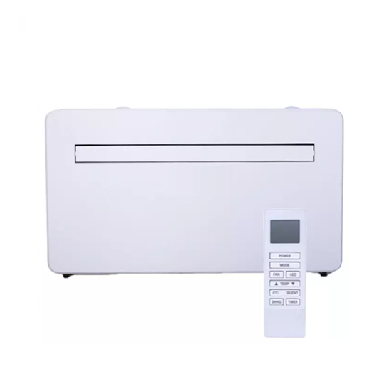 Monoblock airco DC Inverter 3,5 kW + 1,0 kW elektrische weerstand